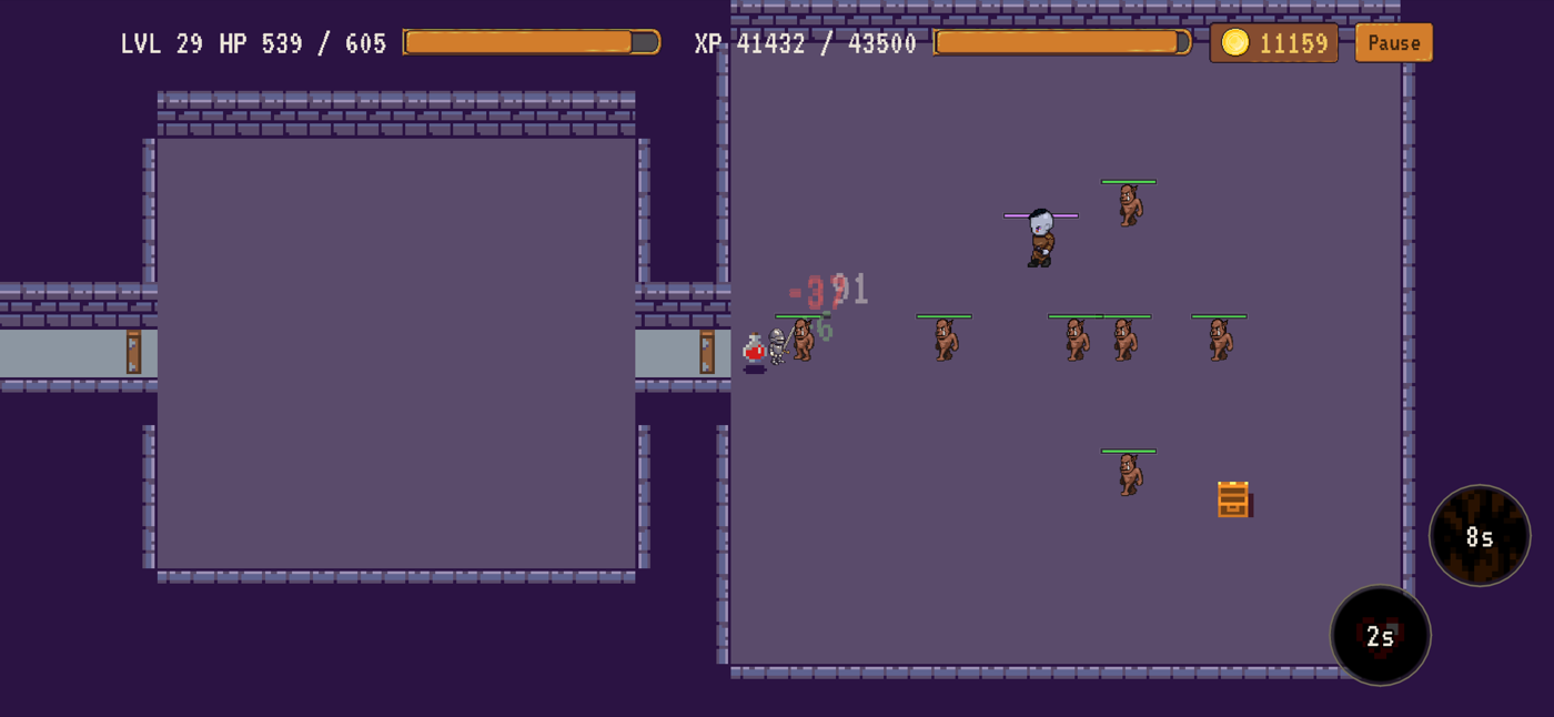 A milestone Trial boss fight in GloomDeep, with the boss health bar across the top of the screen.
